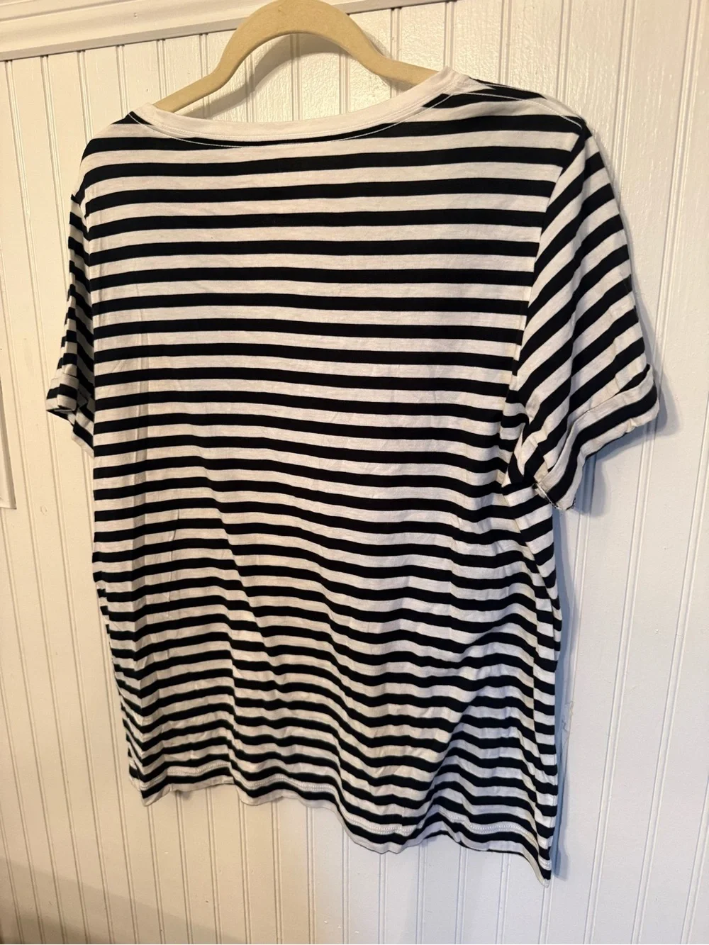 NWT Kate Spade Broome Street “Extra Spicy” XL Striped Tshirt
